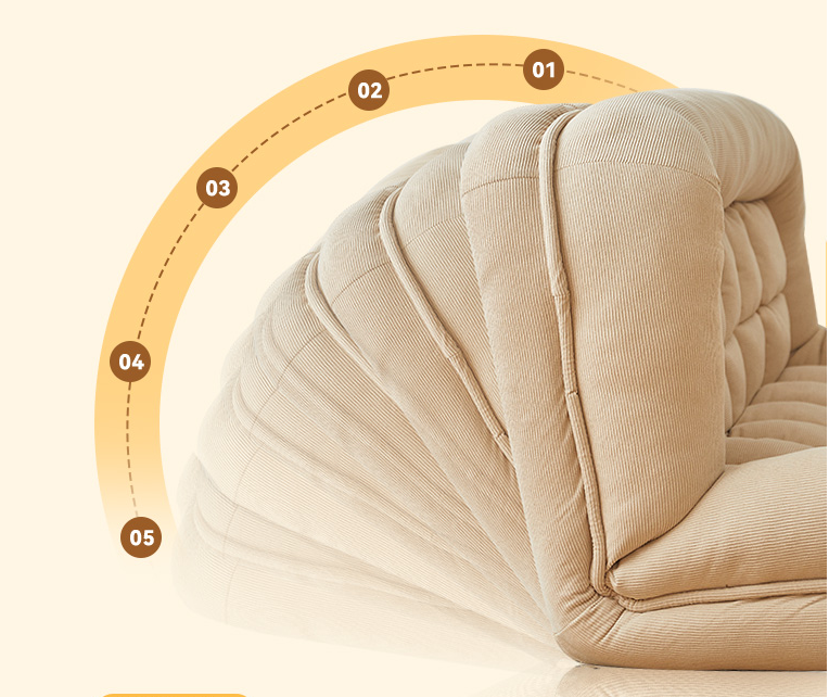 Lazy sofa single reclining sleeping bedroom small sofa - 180CM