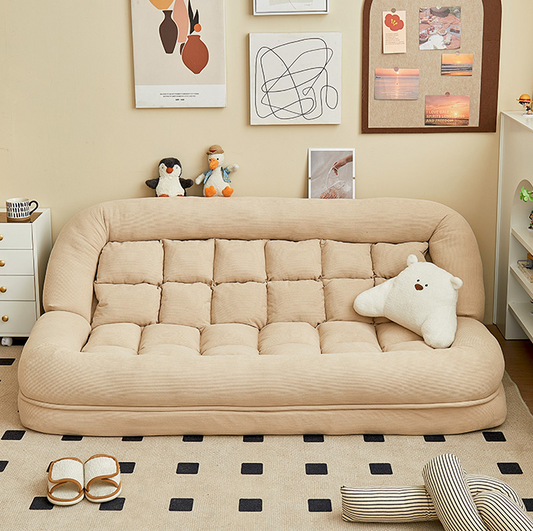 Lazy sofa single reclining sleeping bedroom small sofa - 180CM