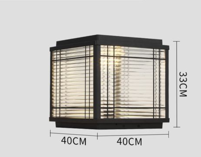 Outdoor solar garden light Wall fence light outdoor waterproof
