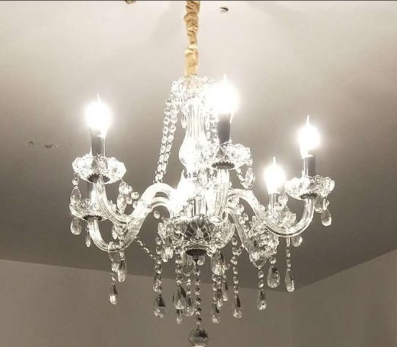 Crystal chandelier light 580X620mm Brand New in box