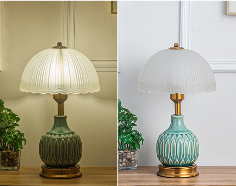 American Ice Talbe Lamp