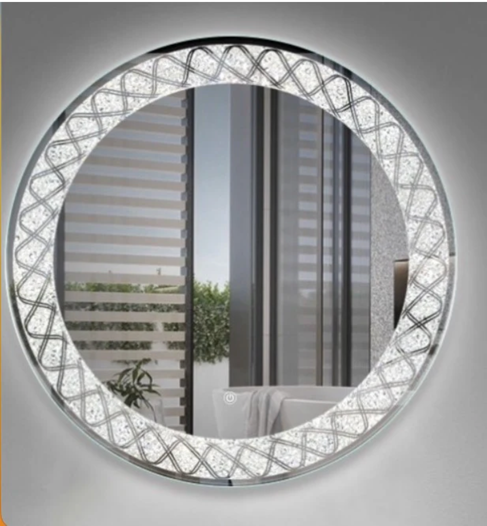 Round LED Mirror Home Decoration & Bathroom Make up Mirror