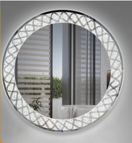 Round LED Mirror Home Decoration & Bathroom Make up Mirror