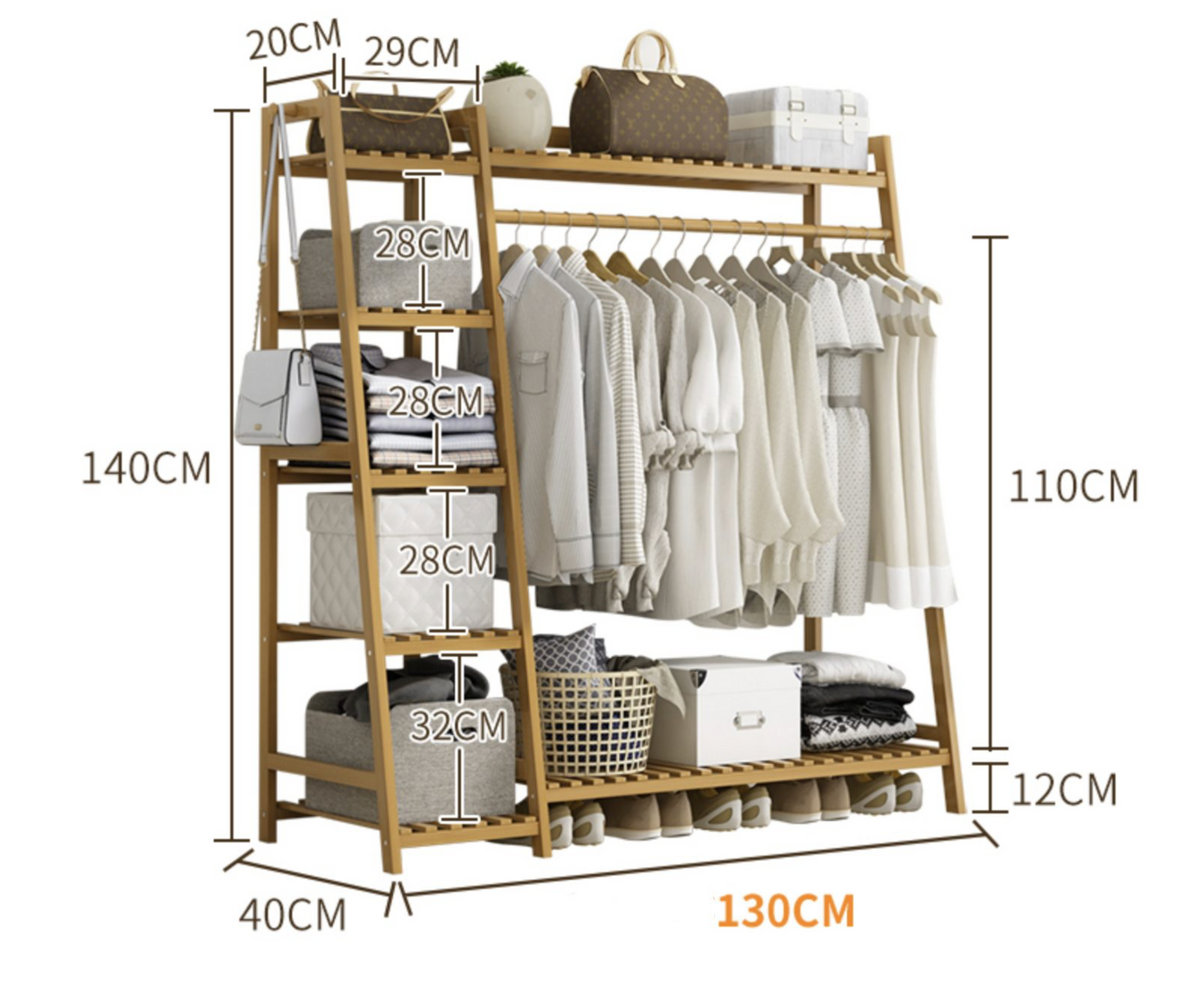 Scarf Bedroom Clothes Rack Drying Garment
