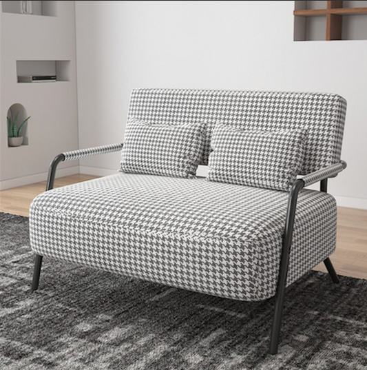 Small Loveseat Sofa, Modern Mid-Century Upholstered Sofas