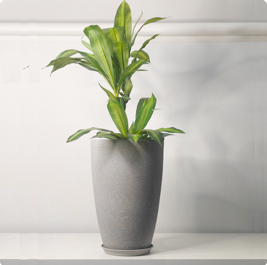 Thickened Plastic Flower Pots Imitating Cement 535mm