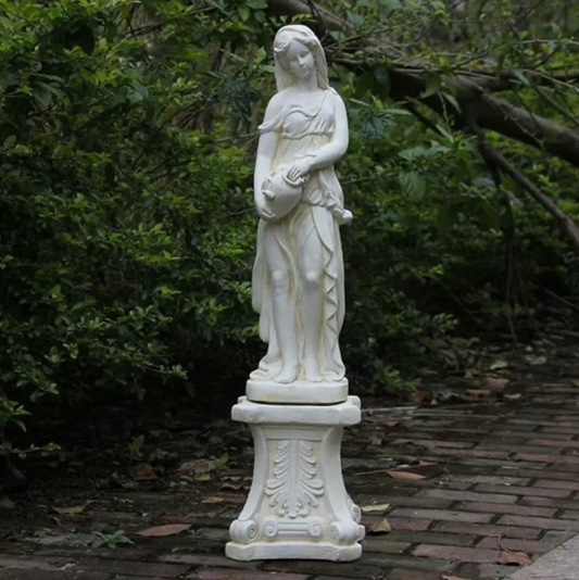 Enigma Marble Resin Grace Home or Garden Statue