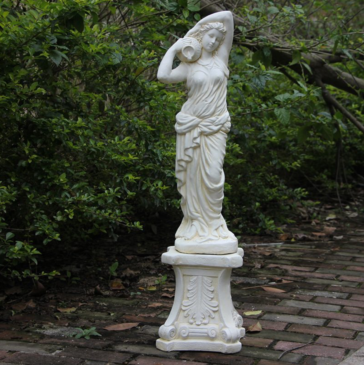 Enigma Marble Resin Grace Home or Garden Statue