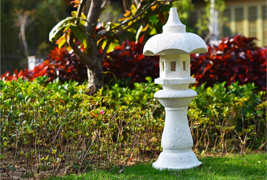 Art Decoration Japanese Style Lantern Solar Garden Lamp