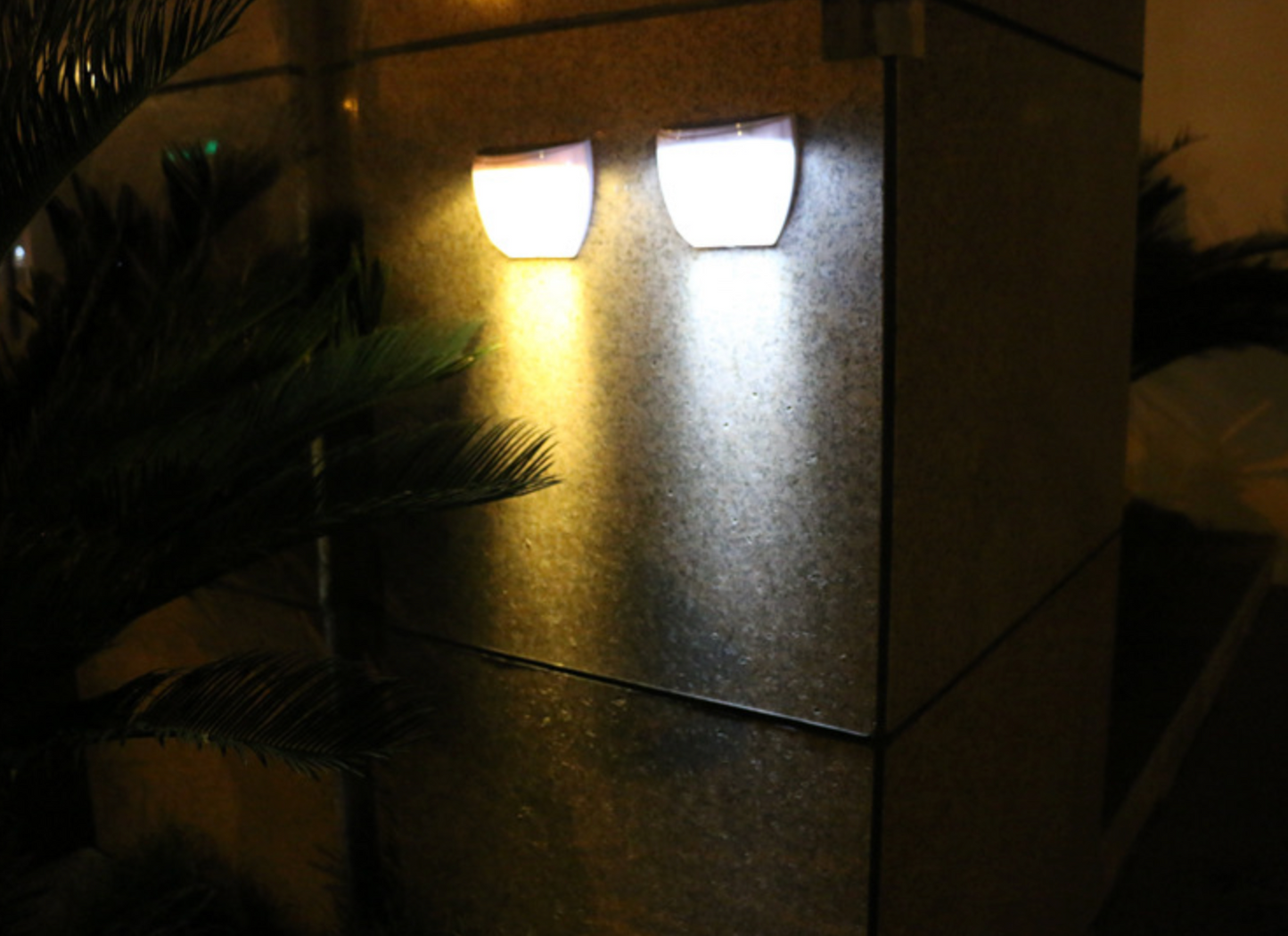 Solar Power Wireless LED Lamp Wall Mount Light