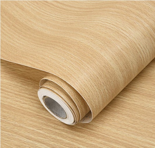 Wood Wallpaper Peel and Stick Wooden Panel Wall Paper Self Adhesive
