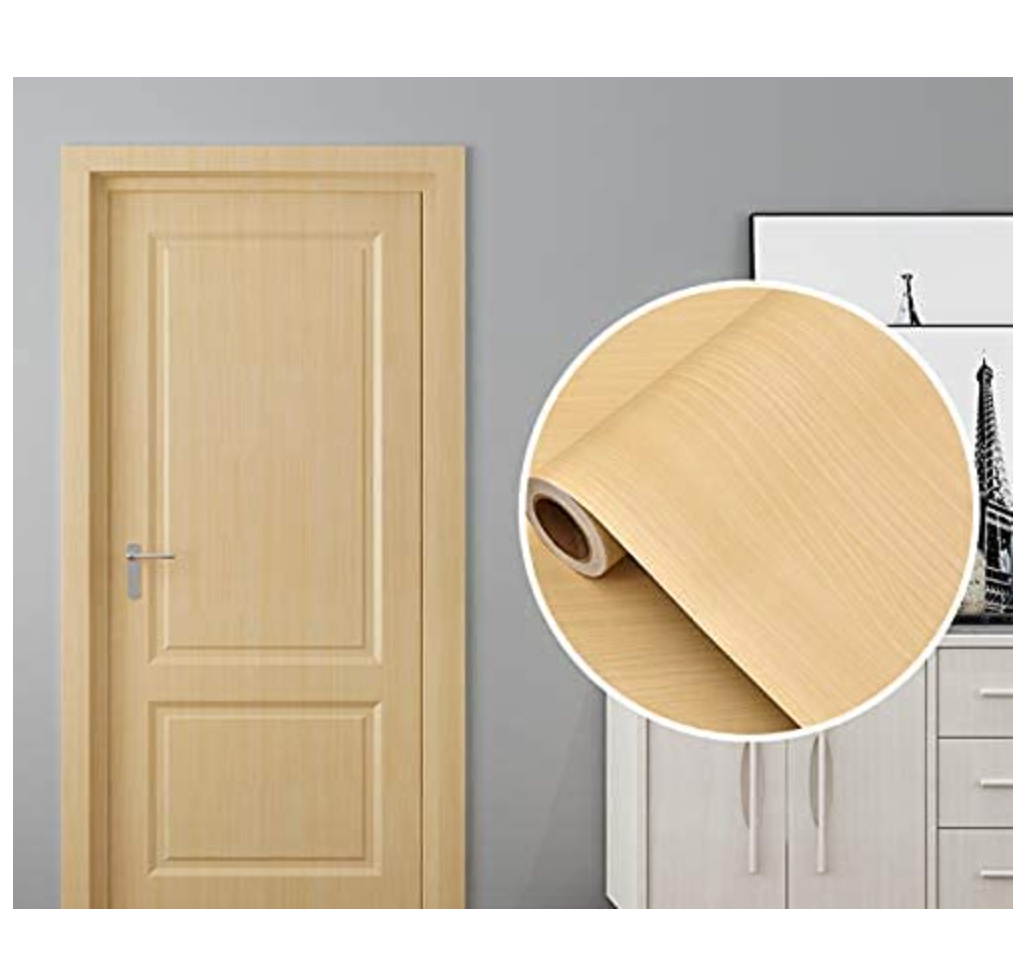 Wood Wallpaper Peel and Stick Wooden Panel Wall Paper Self Adhesive