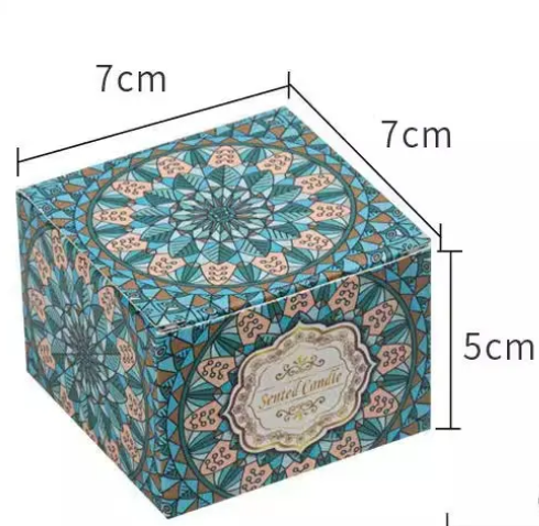 Luxury Flower Decorative Aroma Fragrance Scented Candles
