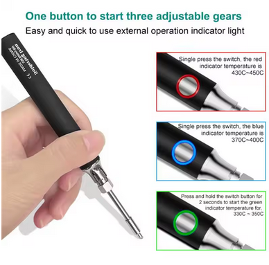 Electric Soldering Pen Electric Powered Kit Rechargeable