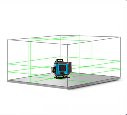 Laser Level 3*360° Green Light level set high precision line casting instrument