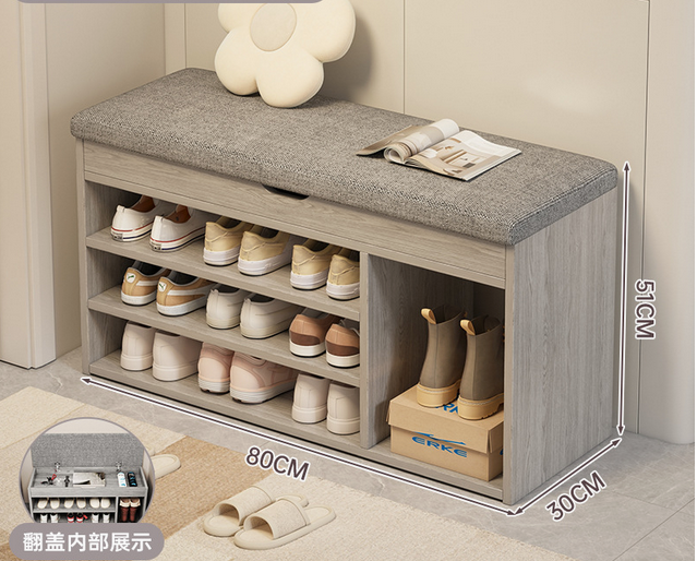 Living Room Shoe Cabinet Shelves Space Saving