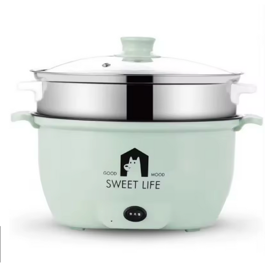 Multifunctional Pot 2L Home Electric Cooking Pot