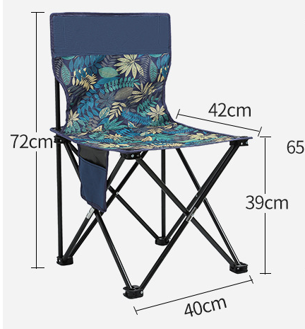 Camping Outdoor Folding Beach Chair Multifunctional Lazy Chair