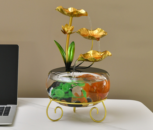 Desktop lucky water fountain ornament