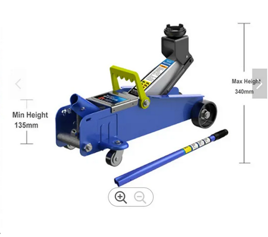 Car Jack electric Hydraulic Lifting Floor Jack Blue