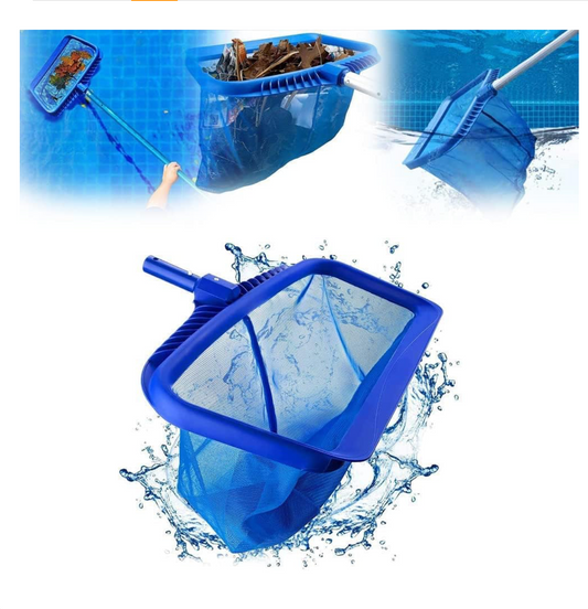 Fine Mesh Deep Bag Catcher with Strong Plastic Frame for Inground & above Ground Pools, Ponds