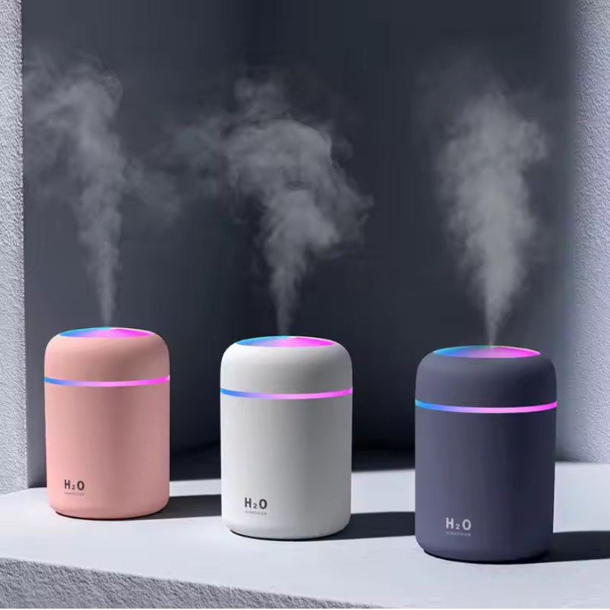 300ml Air Humidifier USB Ultrasonic Aroma Essential Oil Diffuser