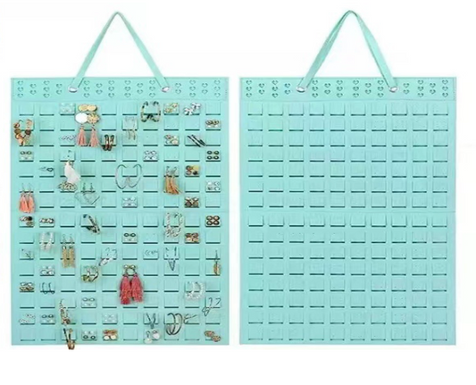 Jewelry Holder Organizer Double-Sided Hanging Jewelry Organizer Closet