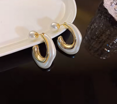 Original 925 Sterling Silver Earrings Sparkling