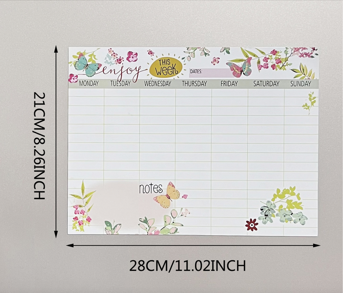 Refrigerator Magnet Weekly Monthly Planner 43*33cm