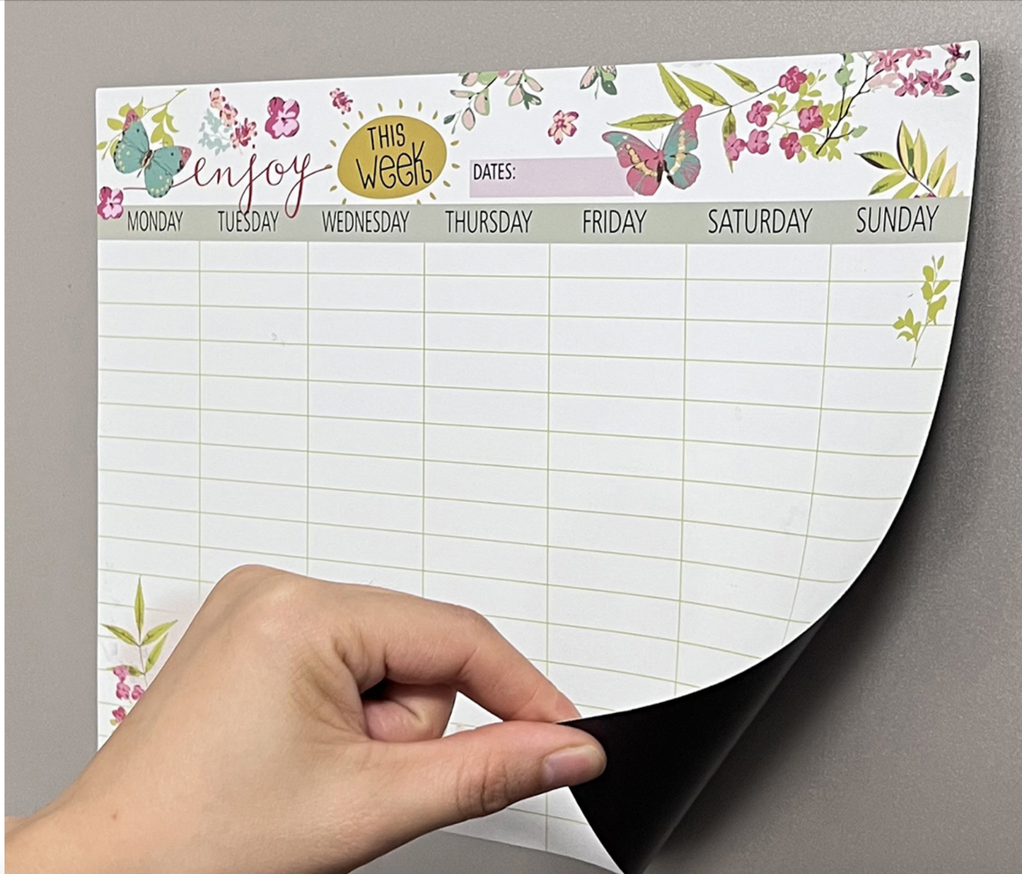 Refrigerator Magnet Weekly Monthly Planner 43*33cm