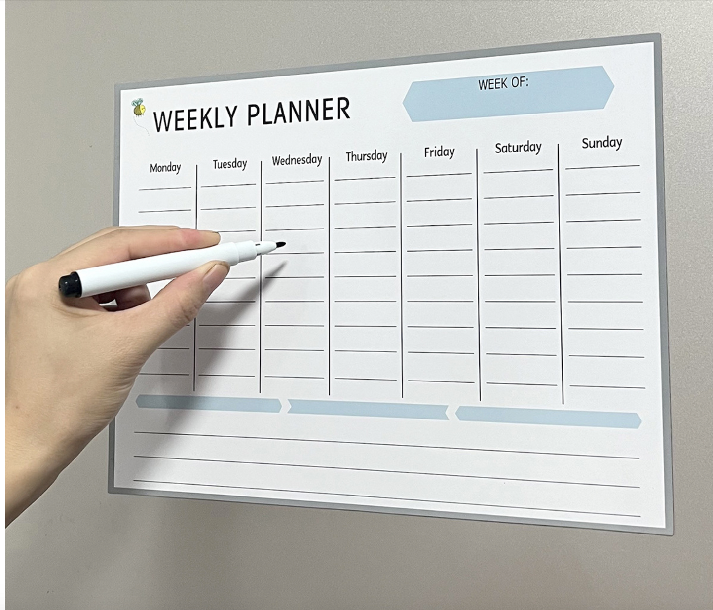 Refrigerator Magnet Weekly Monthly Planner 43*33cm