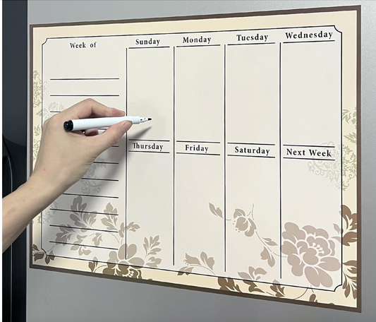 Refrigerator Magnet Weekly Monthly Planner 43*33cm