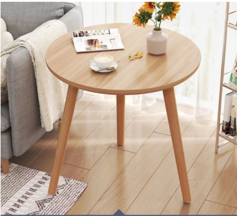 Net small coffee table, small apartment, Nordic, small round table, coffee table