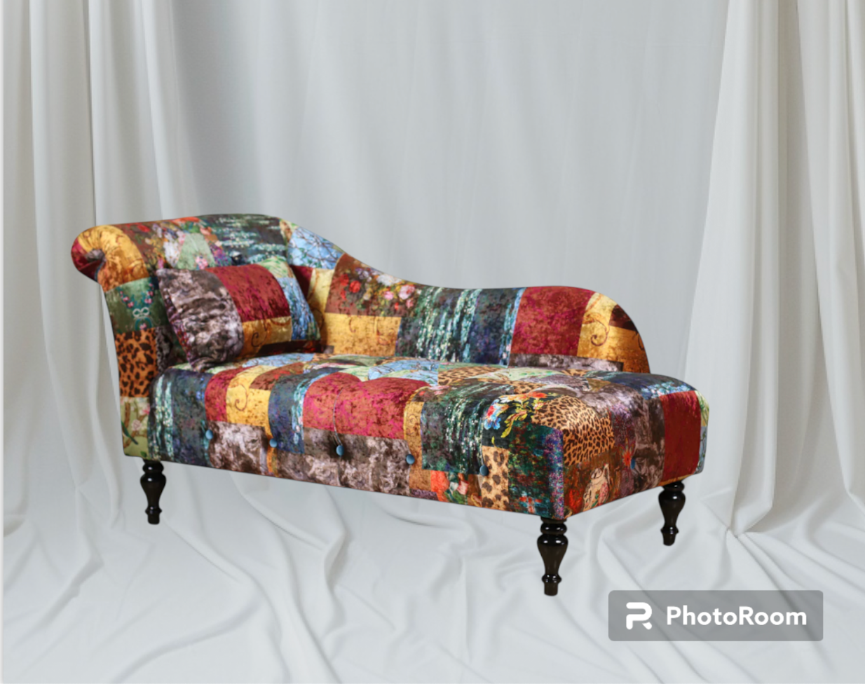 Patchwork Chaise Chair