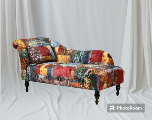 Patchwork Chaise Chair