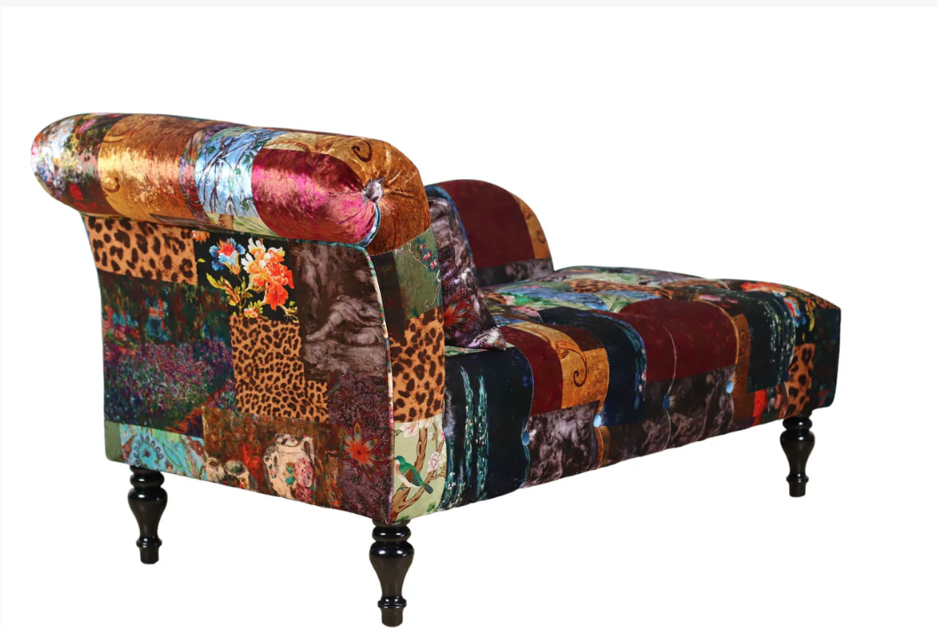 Patchwork Chaise Chair