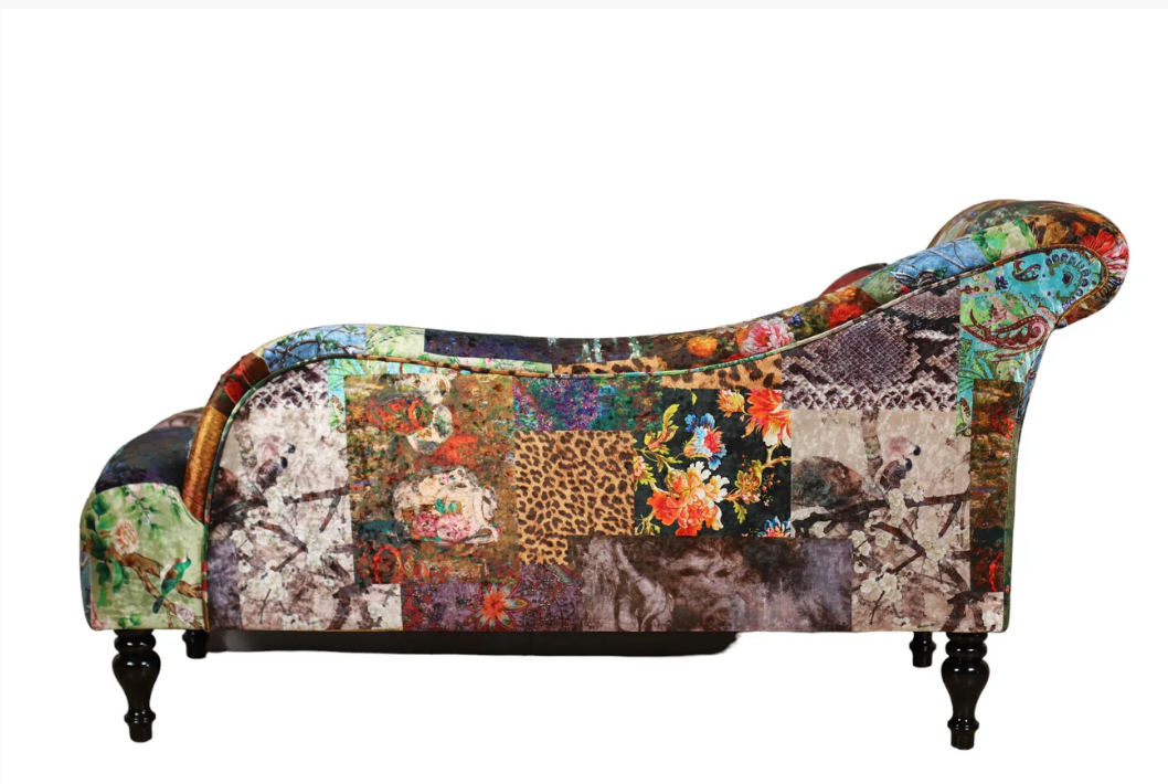 Patchwork Chaise Chair