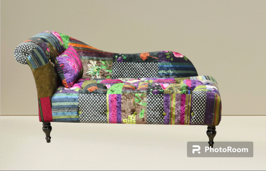 Patchwork Chaise Chair