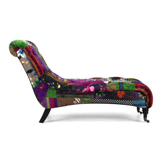 Patchwork Chaise Chair
