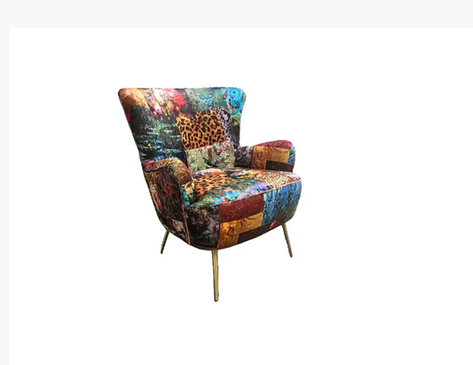 Patchwork Accent Chair