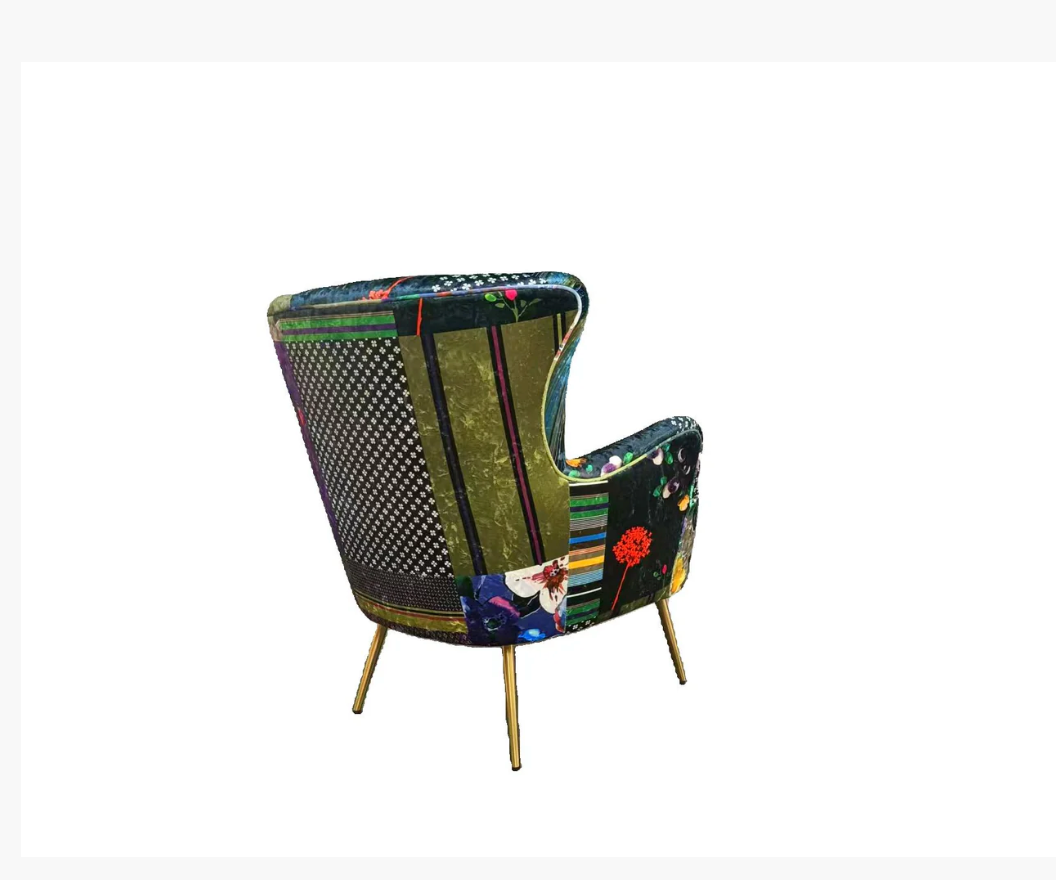 Patchwork Accent Chair