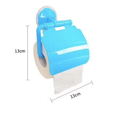 Wall Mounted Sucker Toilet Paper Holder