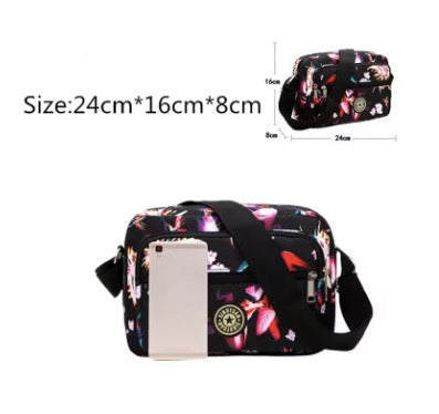 Oxford Small Clutch Multi Layer Handle Purse Bag