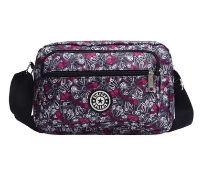 Oxford Small Clutch Multi Layer Handle Purse Bag
