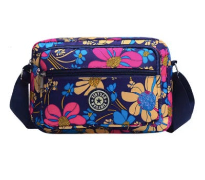 Oxford Small Clutch Multi Layer Handle Purse Bag