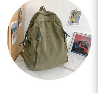 Vintage Women Backpack Kawaii Girls Travel Book Bags