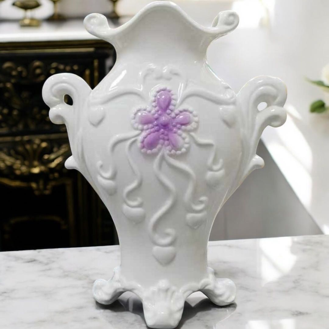 French Vase Ceramic Flower Decoration Hydroponic Flower Apparatus