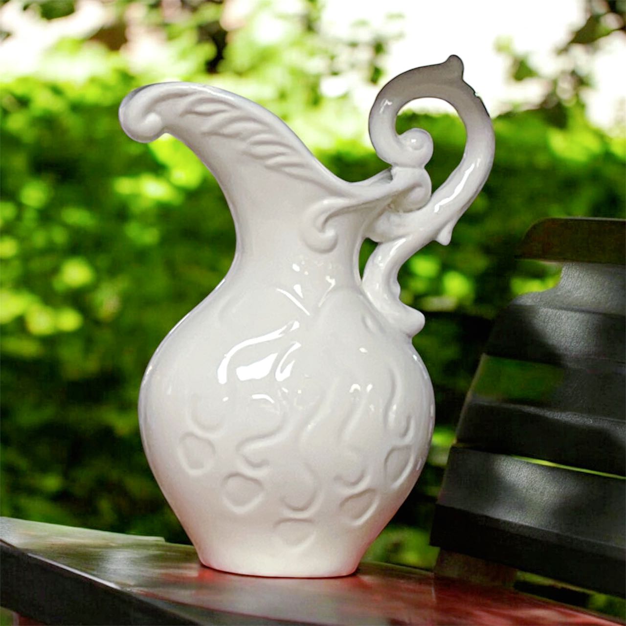 French Vase Ceramic Flower Decoration Hydroponic Flower Apparatus