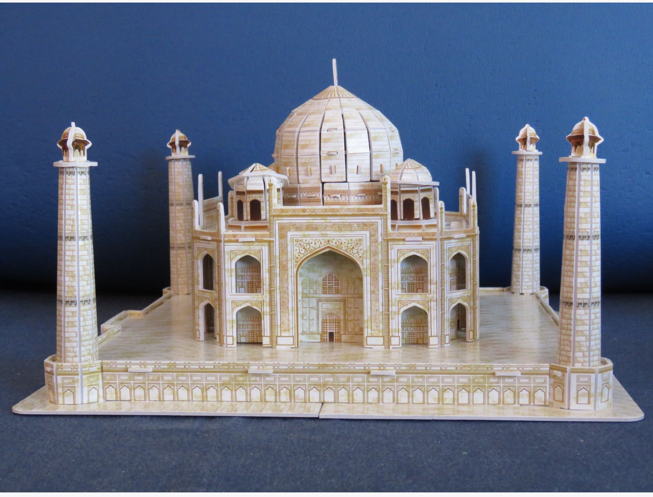 3d Puzzles Taj Mahal India-Hardback Edition Diy Building Paper Model Creative