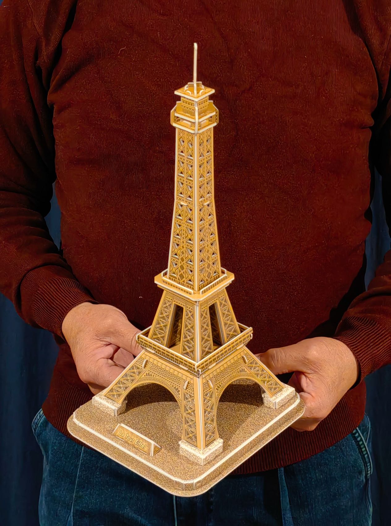 34cm 3D Puzzles Eiffel Tower Builing Mode Eiffel tower